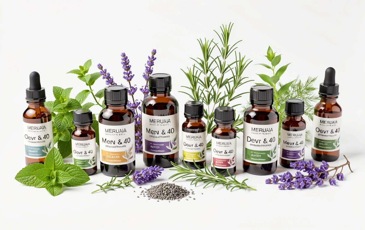 Botanical extracts for men over 40